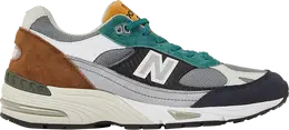 New Balance: Многоцветные кроссовки  991