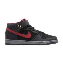 Nike: Чёрные кроссовки  Dunk