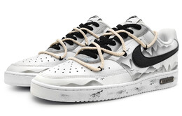 Nike: Чёрные кроссовки  Air Force 1