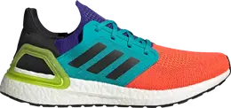 Adidas: Серые кроссовки  UltraBoost 20