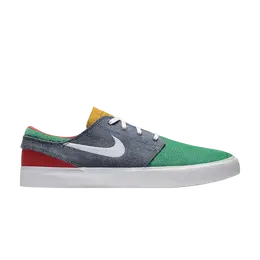 Nike: Зелёные кроссовки  Zoom Janoski