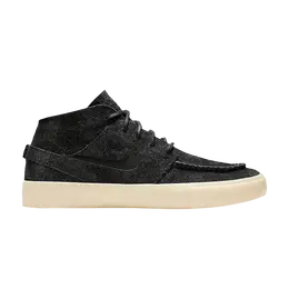 Nike: Чёрные кроссовки  Zoom Janoski