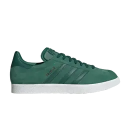 Adidas: Зелёные кроссовки  Gazelle