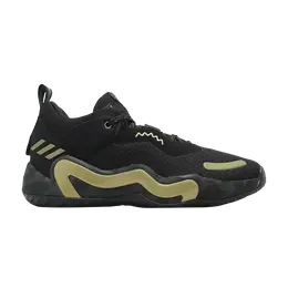 Adidas: Чёрные кроссовки 