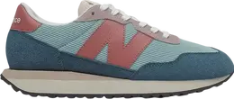 New Balance: Синие кроссовки  237