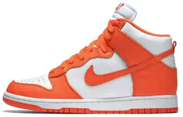 Nike: Оранжевые кроссовки  Dunk High