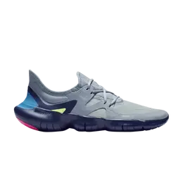 Nike: Синие кроссовки 