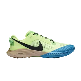 Nike: Зелёные кроссовки  Air Zoom