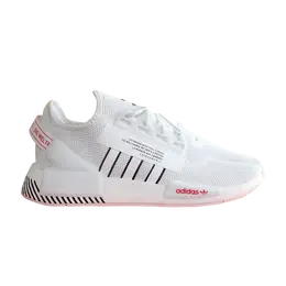Adidas: Белые кроссовки  NMD_R1 V2
