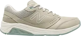 New Balance: Белые кроссовки 
