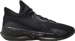 Nike: Чёрные кроссовки 