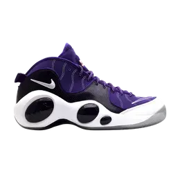 Nike: Фиолетовые кроссовки  Air Zoom