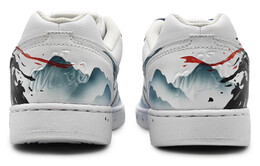Nike: Белые кроссовки 
