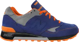 New Balance: Синие кроссовки  577