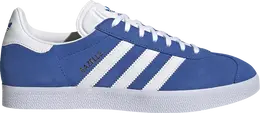 Adidas: Голубые кроссовки  Gazelle