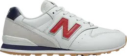 New Balance: Белые кроссовки  996