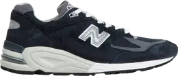 New Balance: Синие кроссовки 