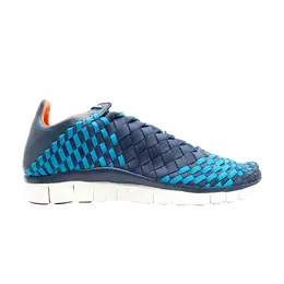 Nike: Синие кроссовки 