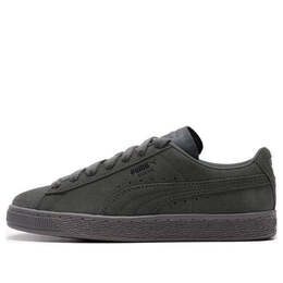 PUMA: Серые кроссовки  Suede Classic