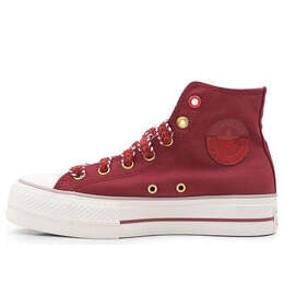 Converse: Красные кроссовки  Chuck Taylor All Star Lift