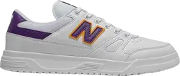 New Balance: Белые кроссовки 