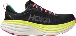 HOKA: Чёрные кроссовки 