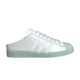 Adidas: Зелёные кроссовки  Superstar