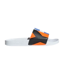 Adidas: Серые кроссовки  Adilette