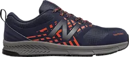 New Balance: Синие кроссовки 