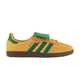 Adidas: Жёлтые кроссовки  Samba