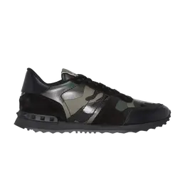 Valentino: Чёрные кроссовки  Rockrunner