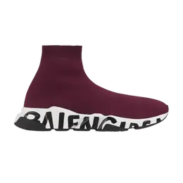 Balenciaga: Фиолетовые кроссовки  Speed Trainer