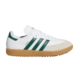 Adidas: Белые кроссовки  Samba