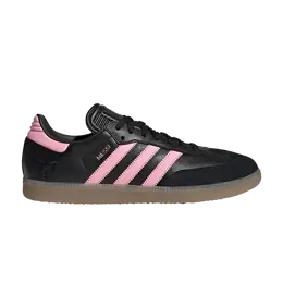 Adidas: Чёрные кроссовки  Samba