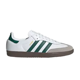 Adidas: Белые кроссовки  Samba
