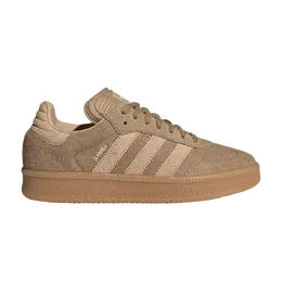 Adidas: Коричневые кроссовки  Samba