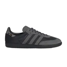 Adidas: Чёрные кроссовки  Samba