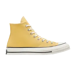 Converse: Жёлтые кроссовки  Chuck 70