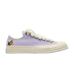 Converse: Фиолетовые кроссовки  Chuck 70