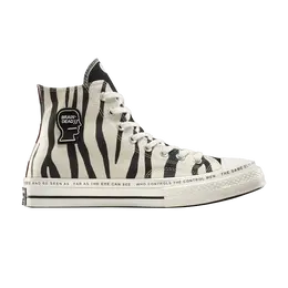 Converse: Серые кроссовки  Chuck 70