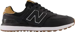 New Balance: Чёрные кроссовки  574