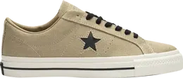 Converse: Кроссовки  One Star Pro цвета хаки