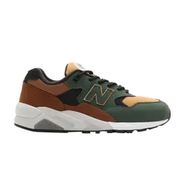 New Balance: Коричневые кроссовки 