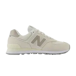 New Balance: Светлые кроссовки  574