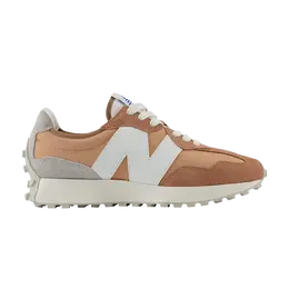 New Balance: Серые кроссовки  327