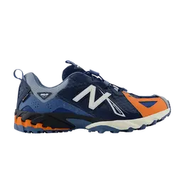 New Balance: Синие кроссовки 