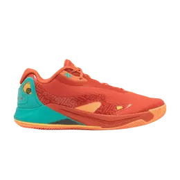 New Balance: Оранжевые кроссовки 