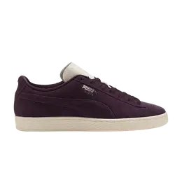 PUMA: Фиолетовые кроссовки  Suede