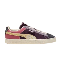 PUMA: Фиолетовые кроссовки  Suede