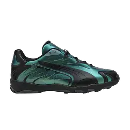 PUMA: Зелёные кроссовки 